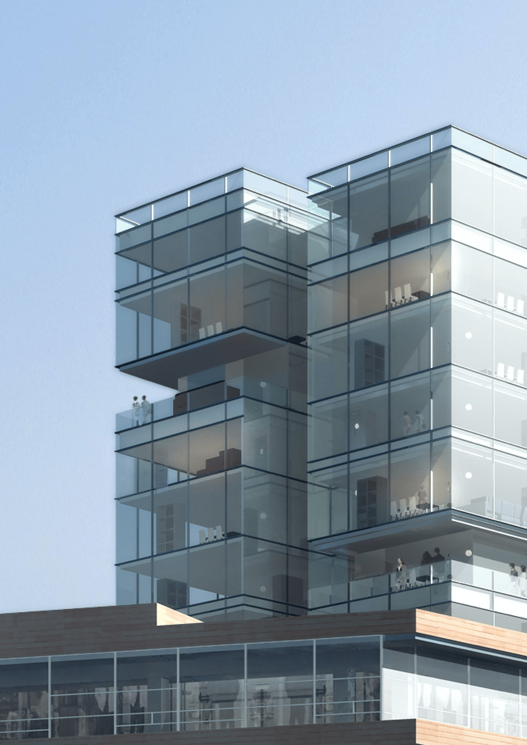 Minimalist Apartment Building